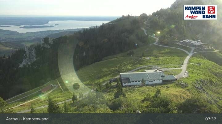 Archiv Foto Webcam Bergstation Kampenwandbahn