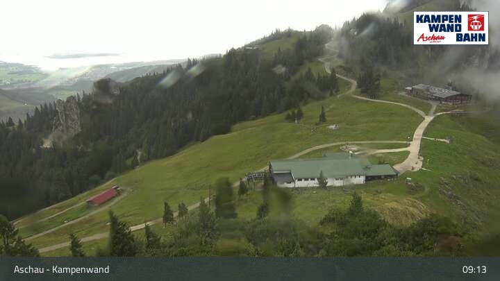 Archiv Foto Webcam Bergstation Kampenwandbahn