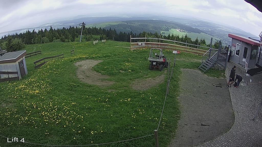 Archiv Foto Webcam Oberwiesenthal: Himmelsleiter