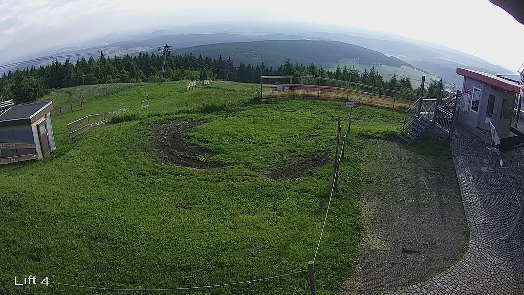 Archiv Foto Webcam Oberwiesenthal: Himmelsleiter