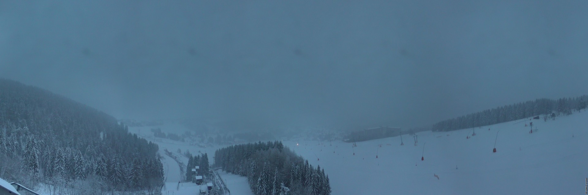 Archived image Webcam Fichtelberg mountain