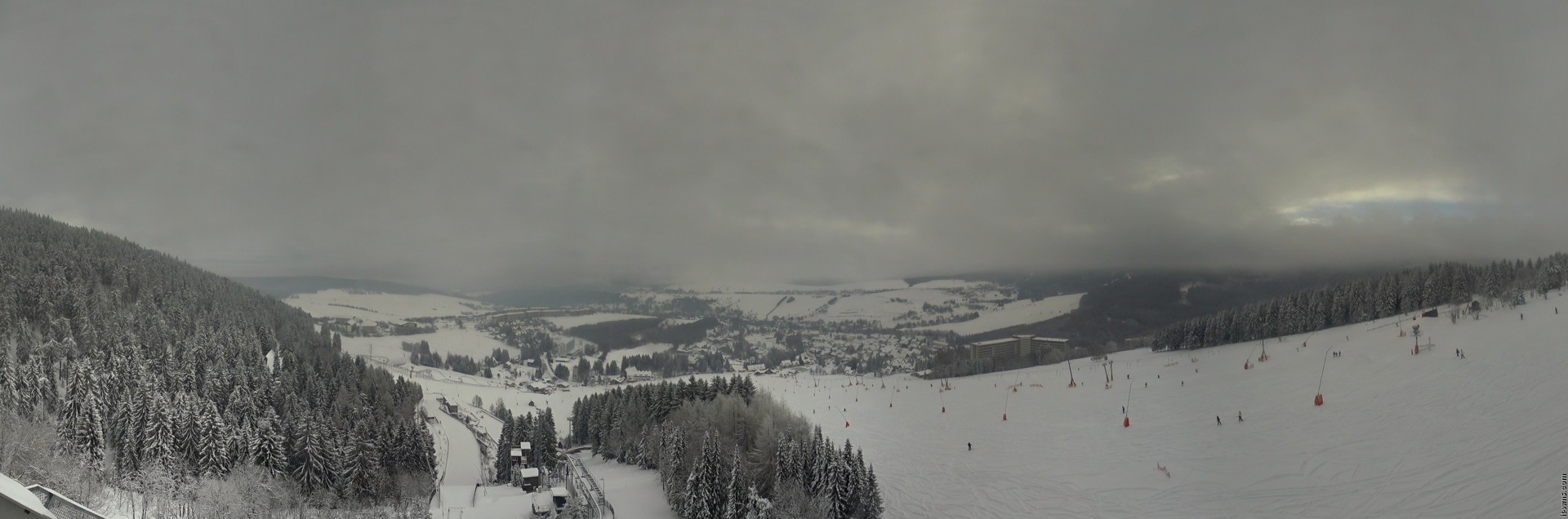 Archived image Webcam Fichtelberg mountain