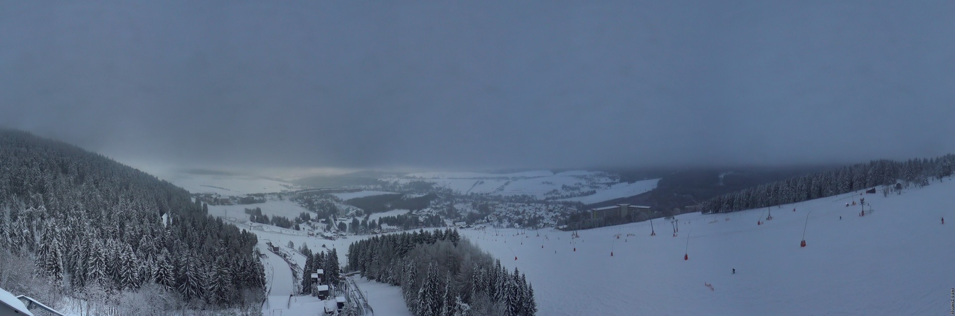 Archived image Webcam Fichtelberg mountain