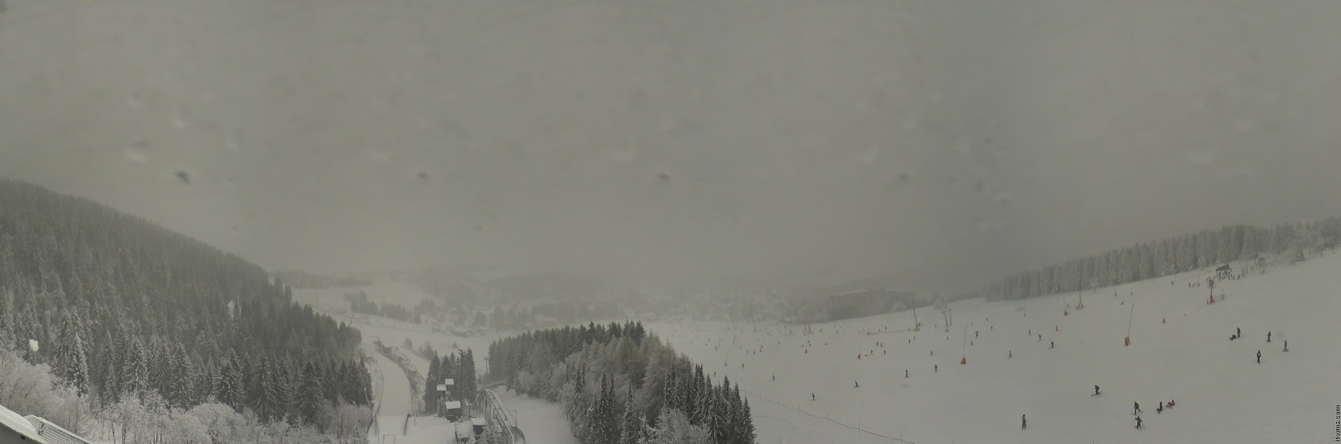 Archiv Foto Webcam Oberwiesenthal - Ausblick vom Fichtelberg