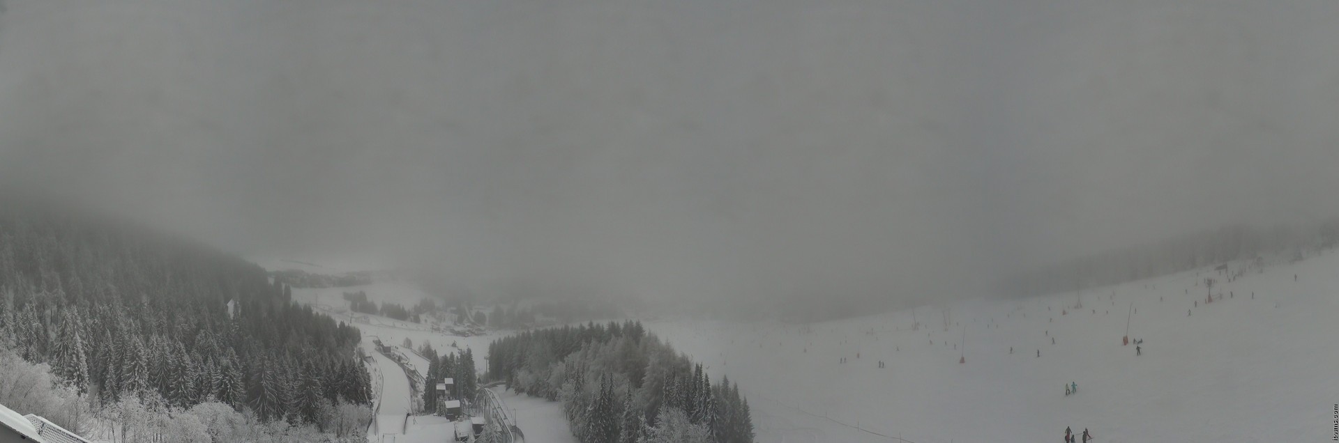 Archiv Foto Webcam Oberwiesenthal - Ausblick vom Fichtelberg