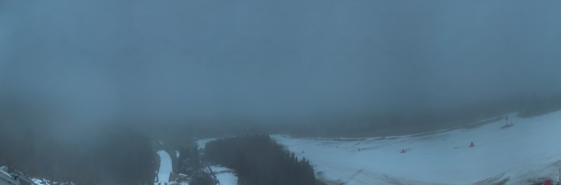 Archiv Foto Webcam Oberwiesenthal - Ausblick vom Fichtelberg