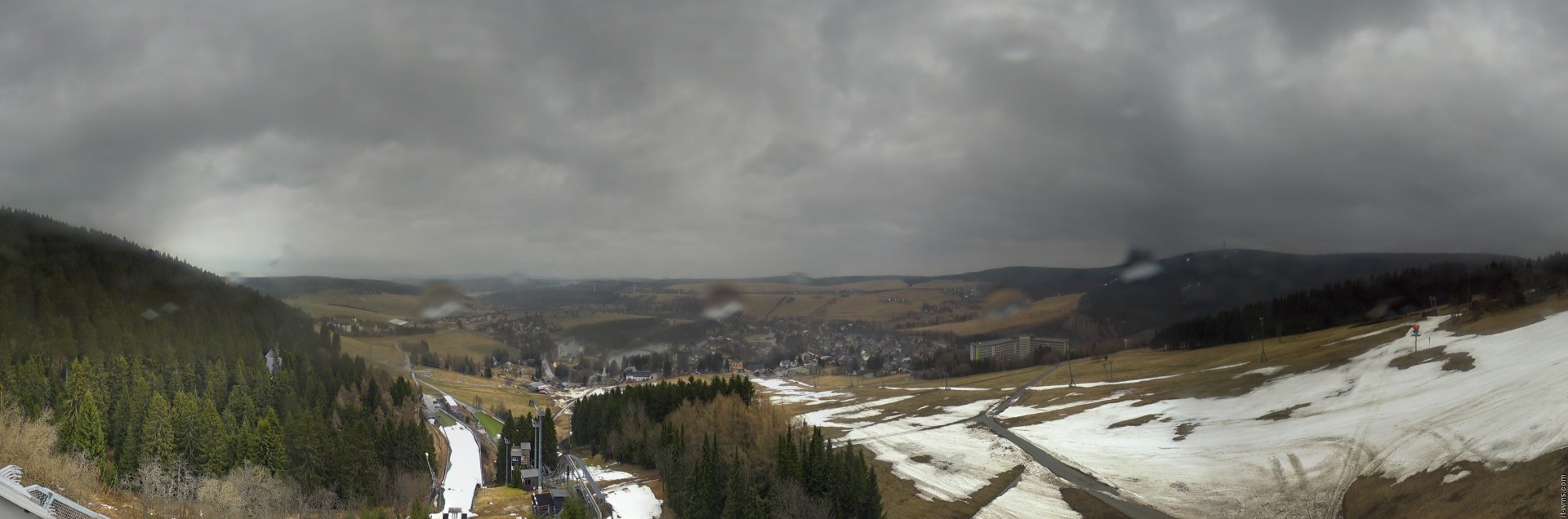 Archiv Foto Webcam Oberwiesenthal - Ausblick vom Fichtelberg