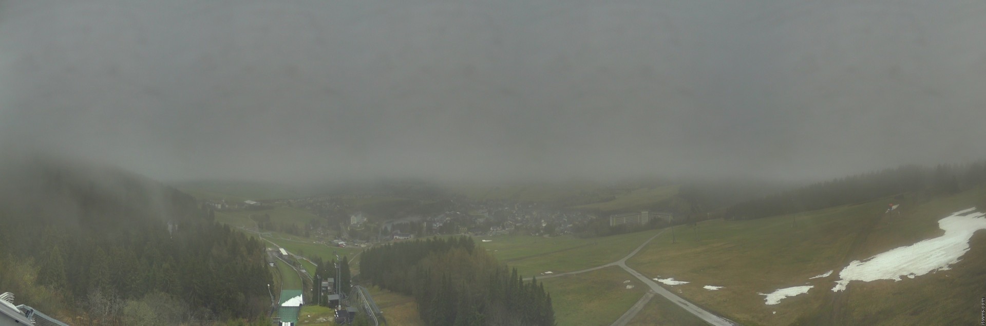 Archiv Foto Webcam Oberwiesenthal - Ausblick vom Fichtelberg