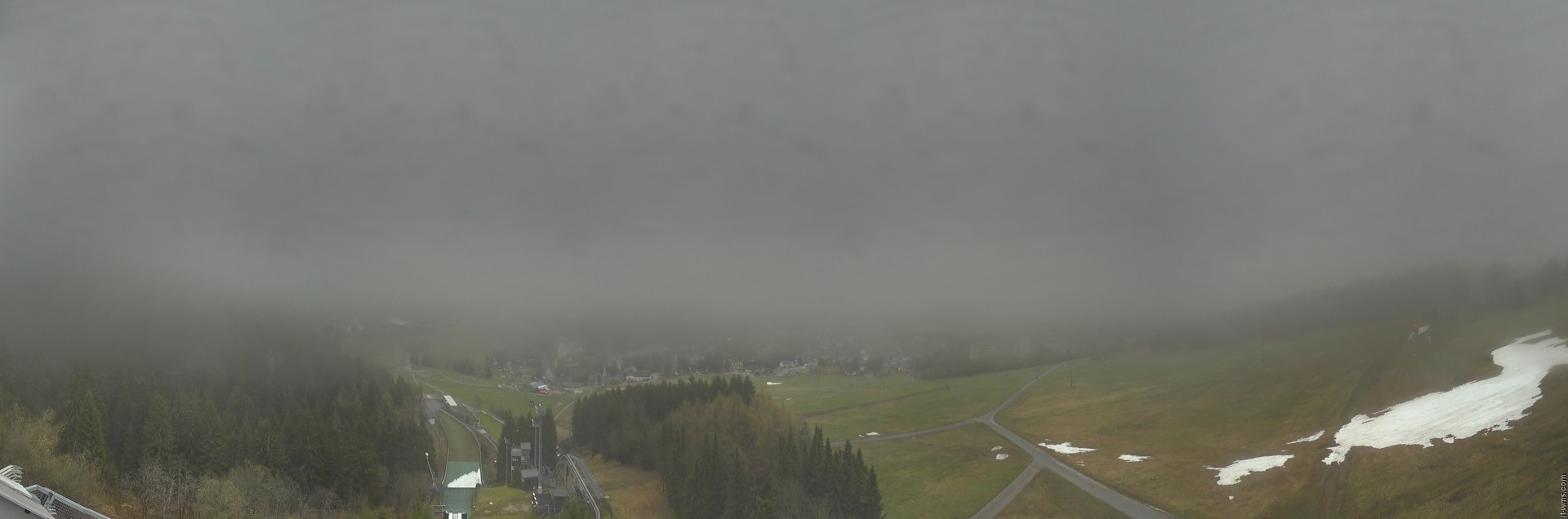 Archiv Foto Webcam Oberwiesenthal - Ausblick vom Fichtelberg