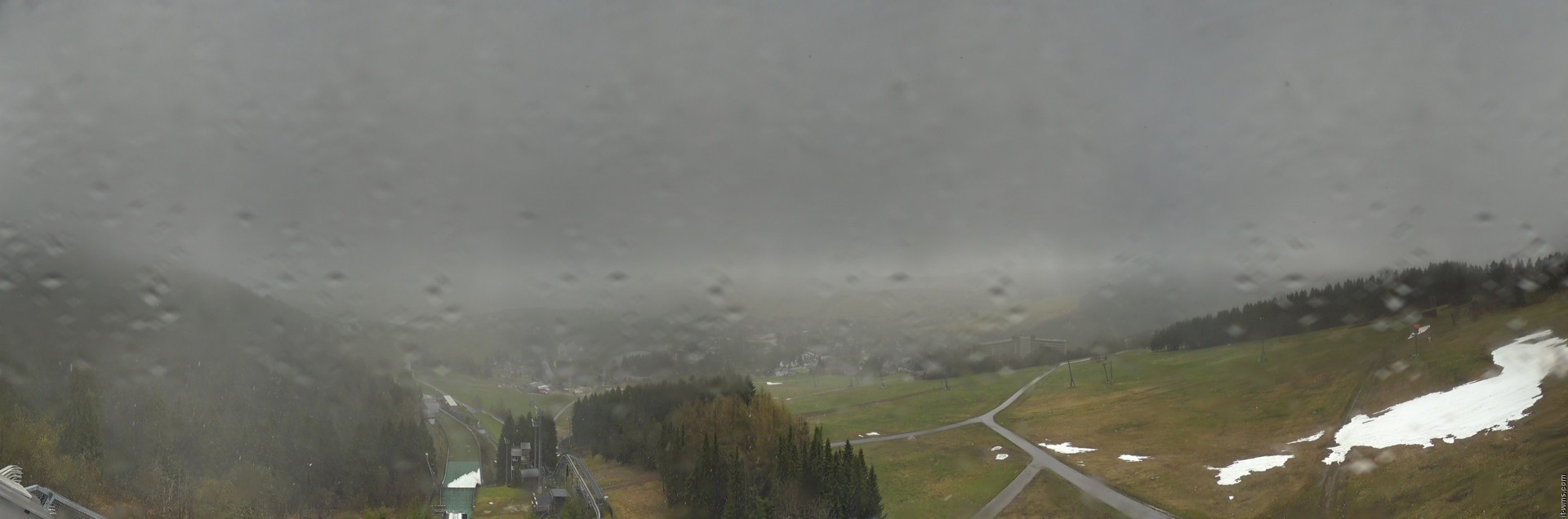 Archiv Foto Webcam Oberwiesenthal - Ausblick vom Fichtelberg