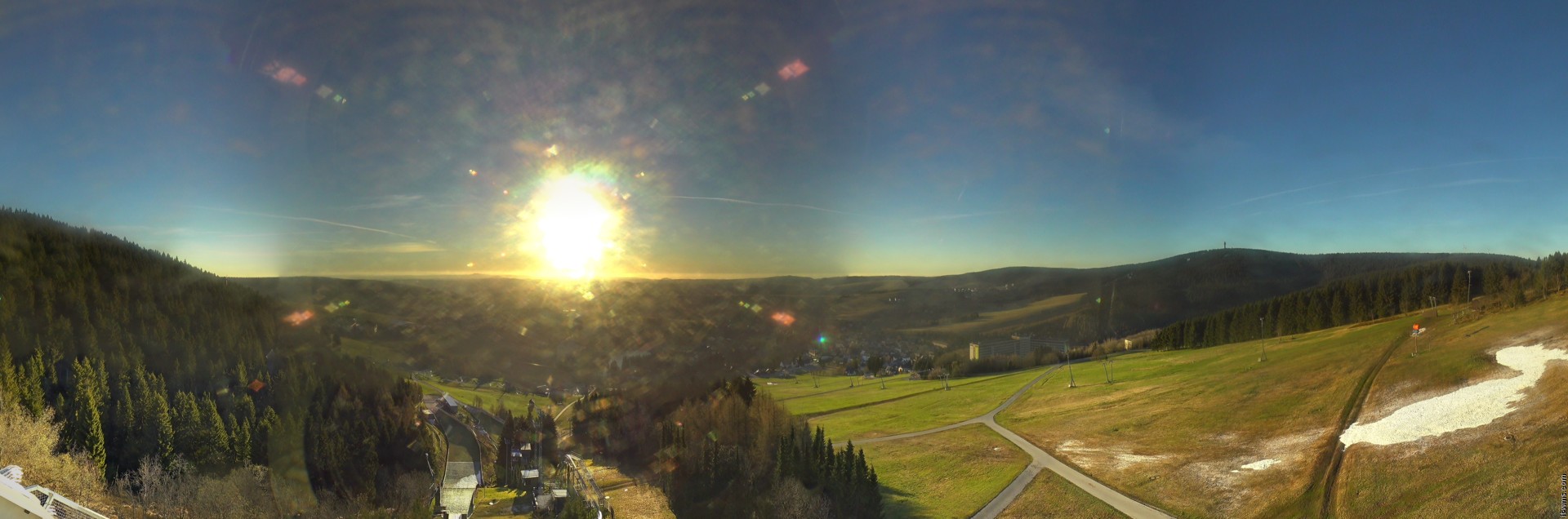 Archived image Webcam Fichtelberg mountain