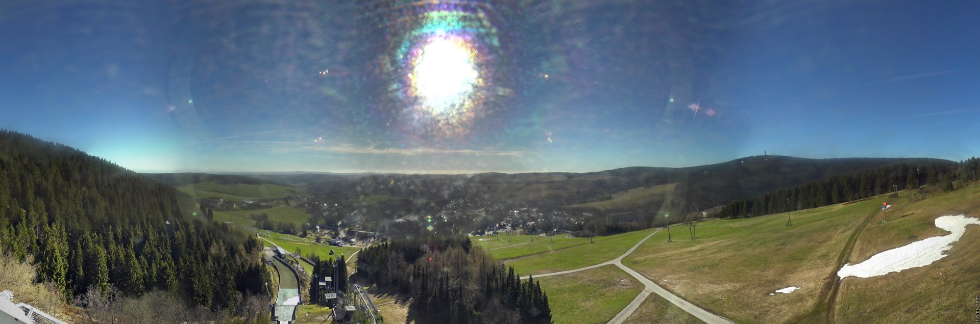 Archived image Webcam Fichtelberg mountain