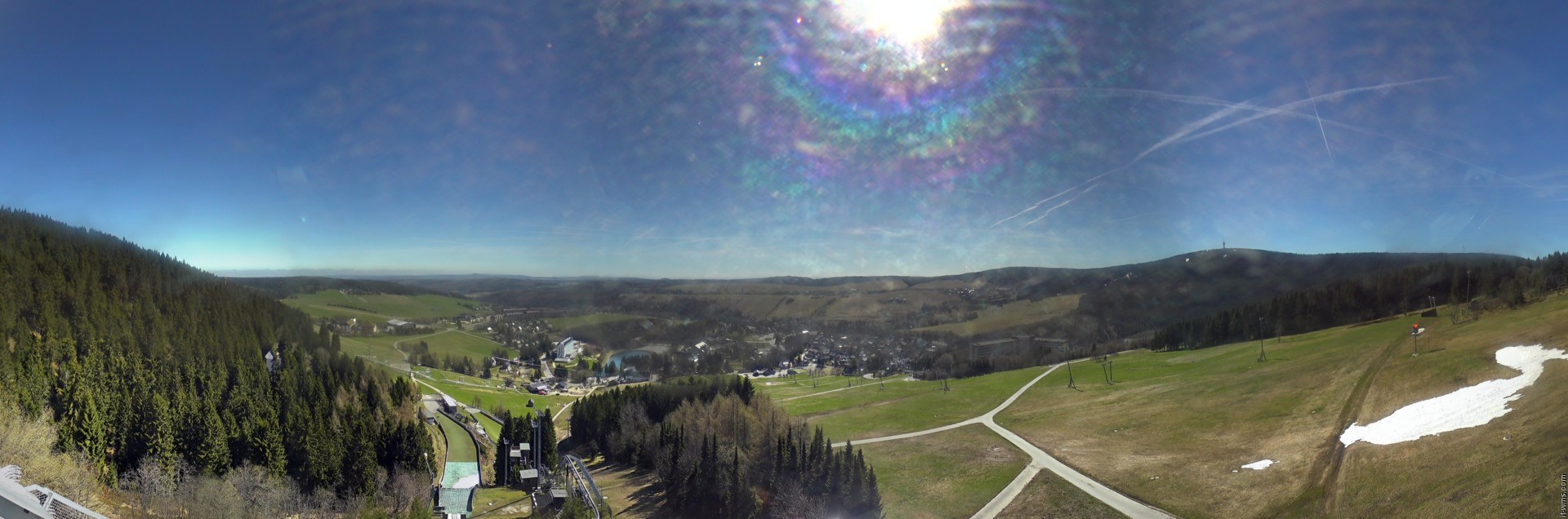 Archived image Webcam Fichtelberg mountain