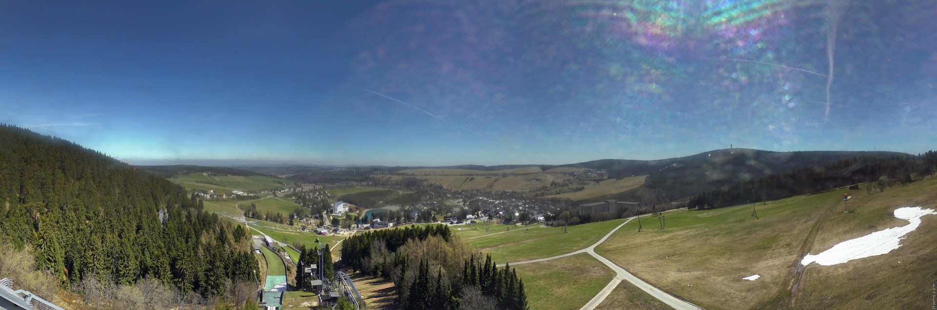 Archived image Webcam Fichtelberg mountain