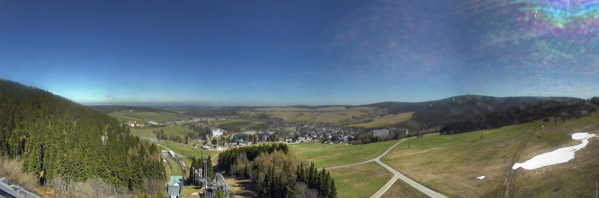 Archived image Webcam Fichtelberg mountain