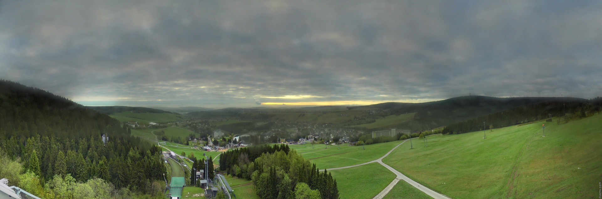 Archived image Webcam Fichtelberg mountain