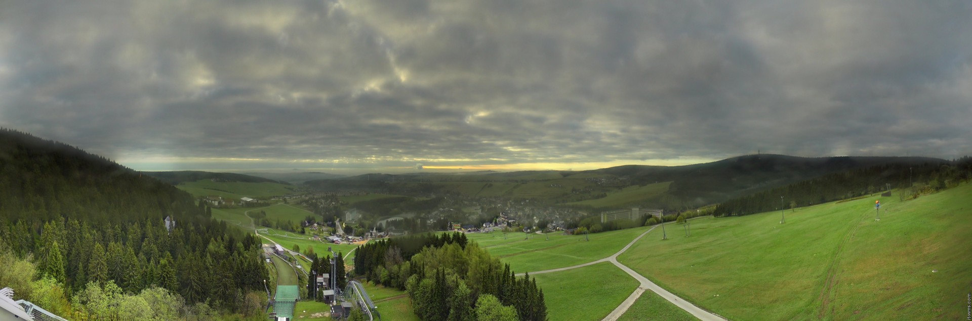 Archived image Webcam Fichtelberg mountain