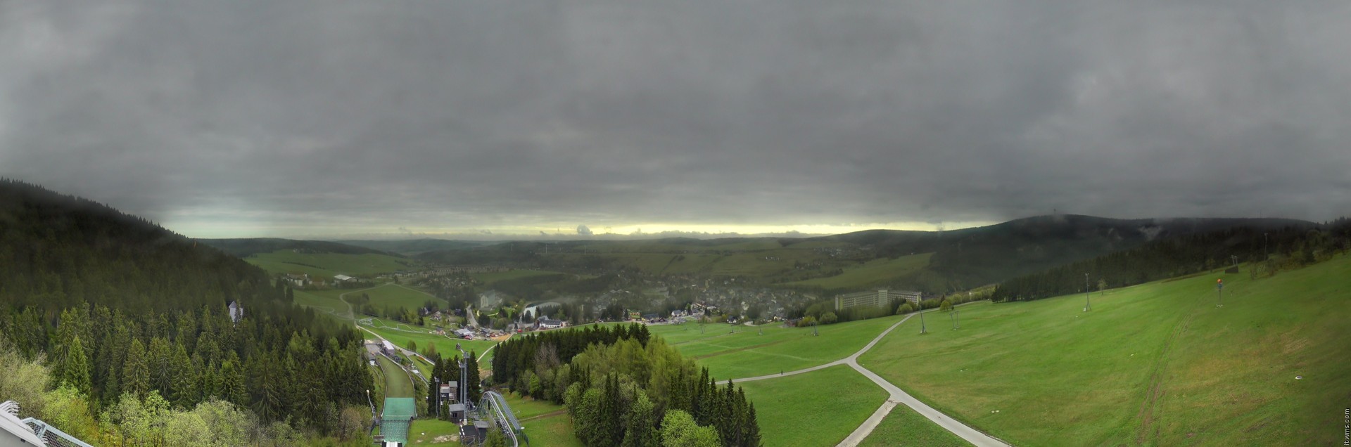 Archived image Webcam Fichtelberg mountain