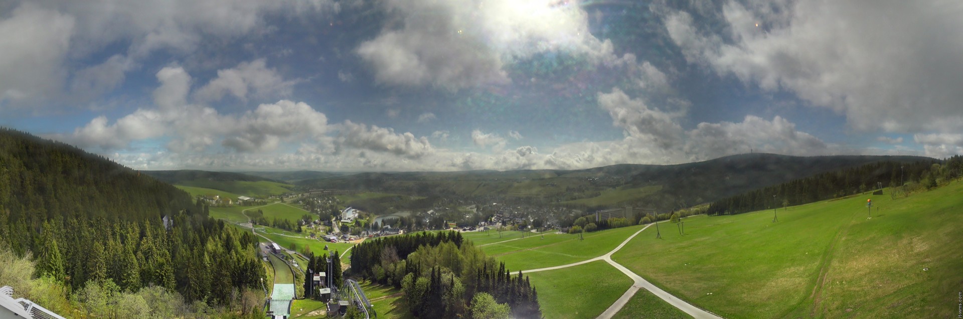 Archived image Webcam Fichtelberg mountain