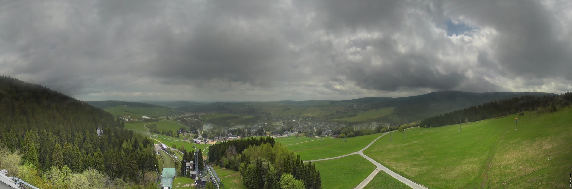 Archived image Webcam Fichtelberg mountain