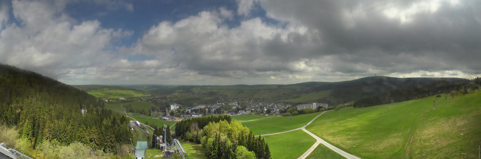 Archived image Webcam Fichtelberg mountain