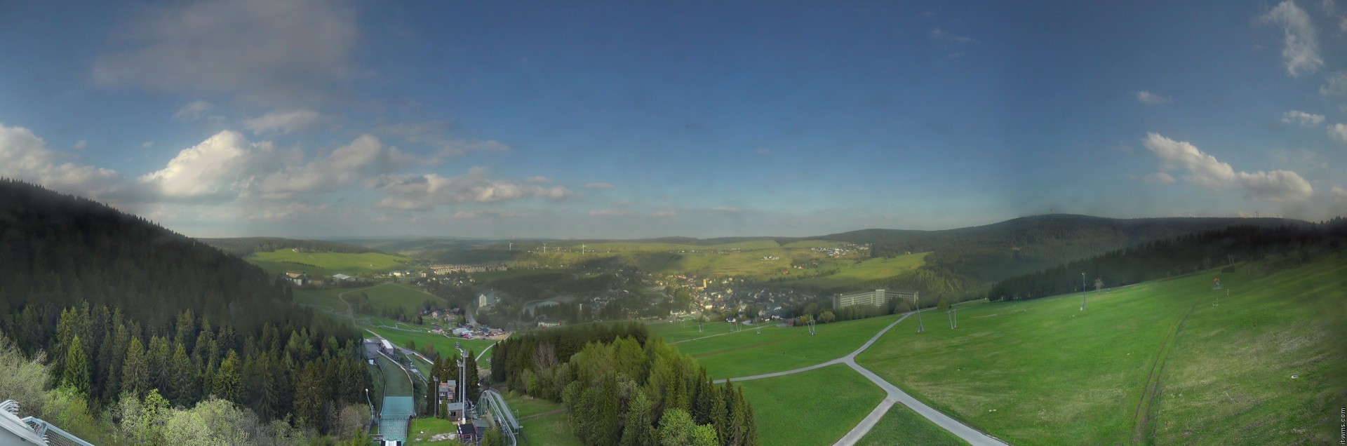 Archived image Webcam Fichtelberg mountain