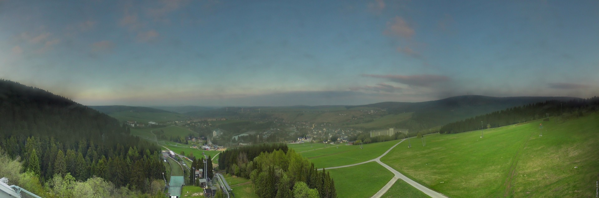 Archived image Webcam Fichtelberg mountain