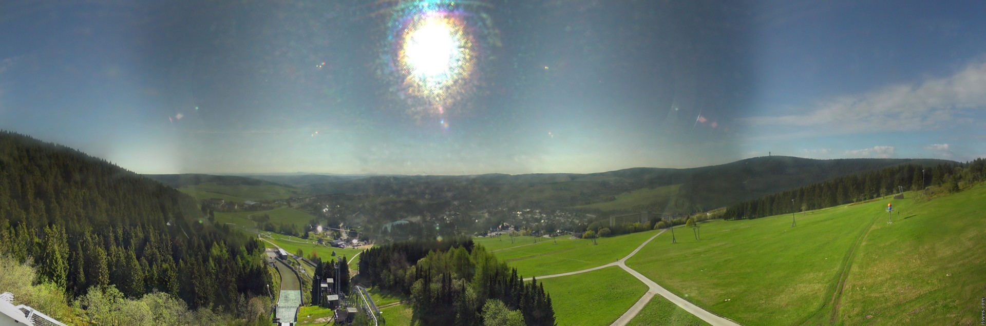 Archiv Foto Webcam Oberwiesenthal - Ausblick vom Fichtelberg