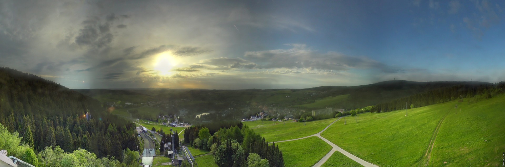 Archived image Webcam Fichtelberg mountain