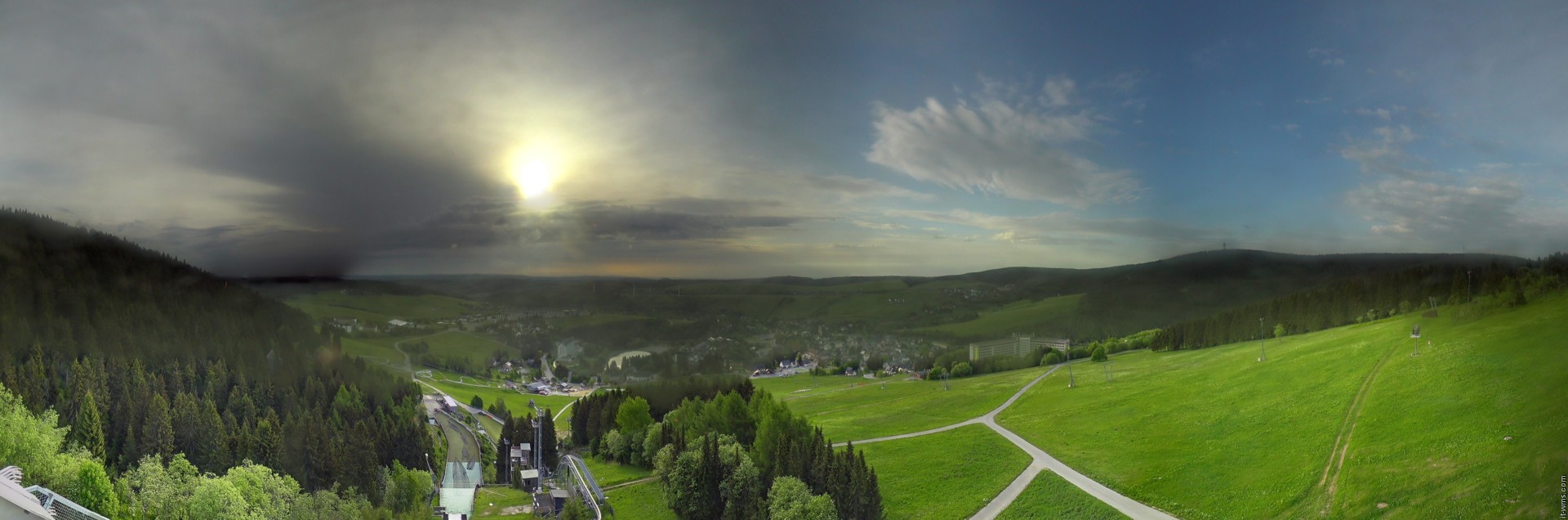 Archived image Webcam Fichtelberg mountain
