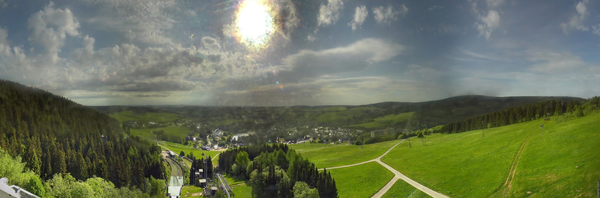 Archived image Webcam Fichtelberg mountain