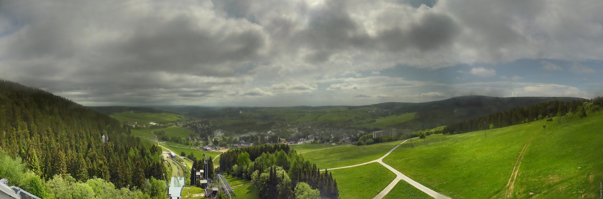 Archived image Webcam Fichtelberg mountain