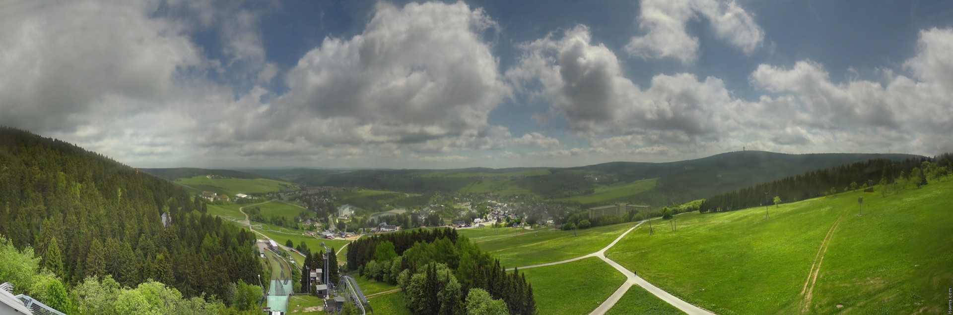 Archived image Webcam Fichtelberg mountain