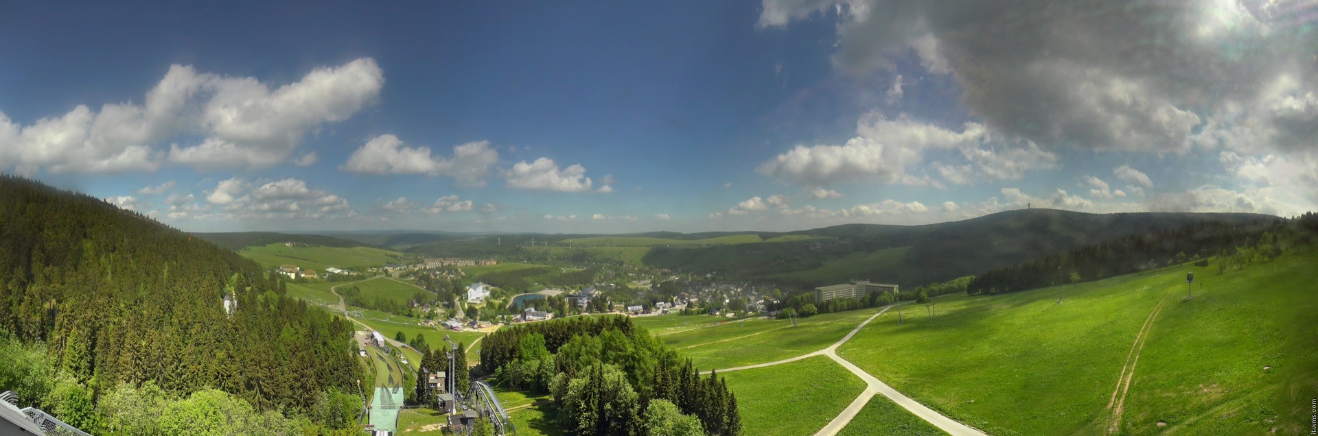 Archived image Webcam Fichtelberg mountain