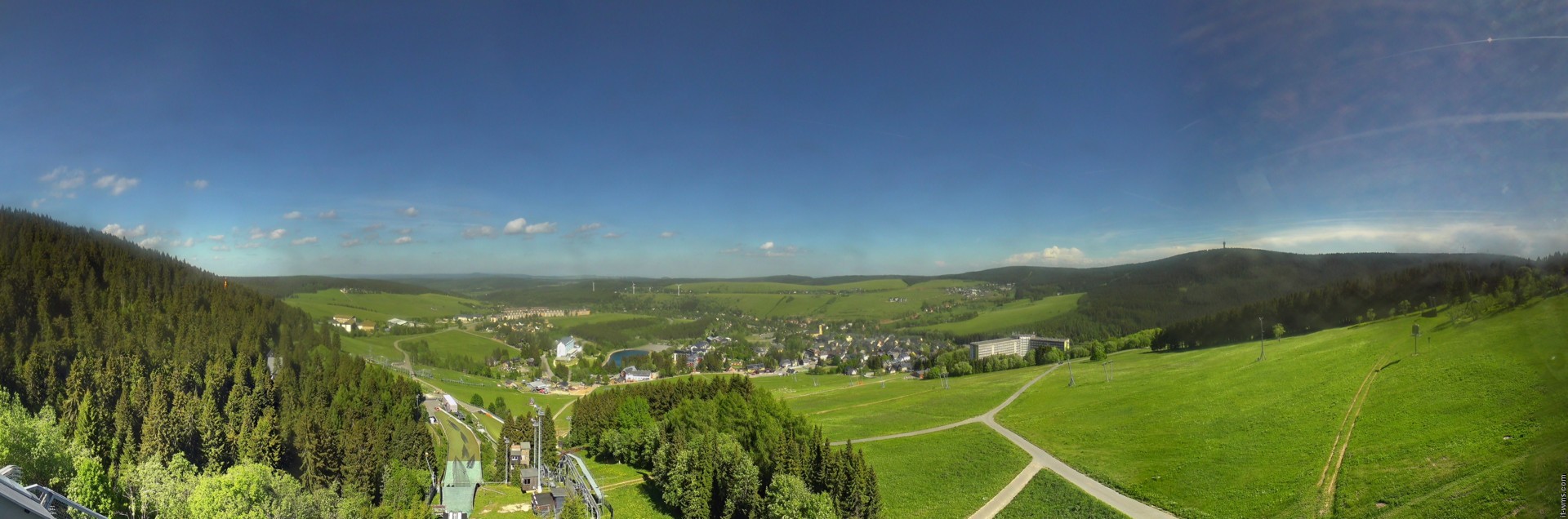 Archived image Webcam Fichtelberg mountain