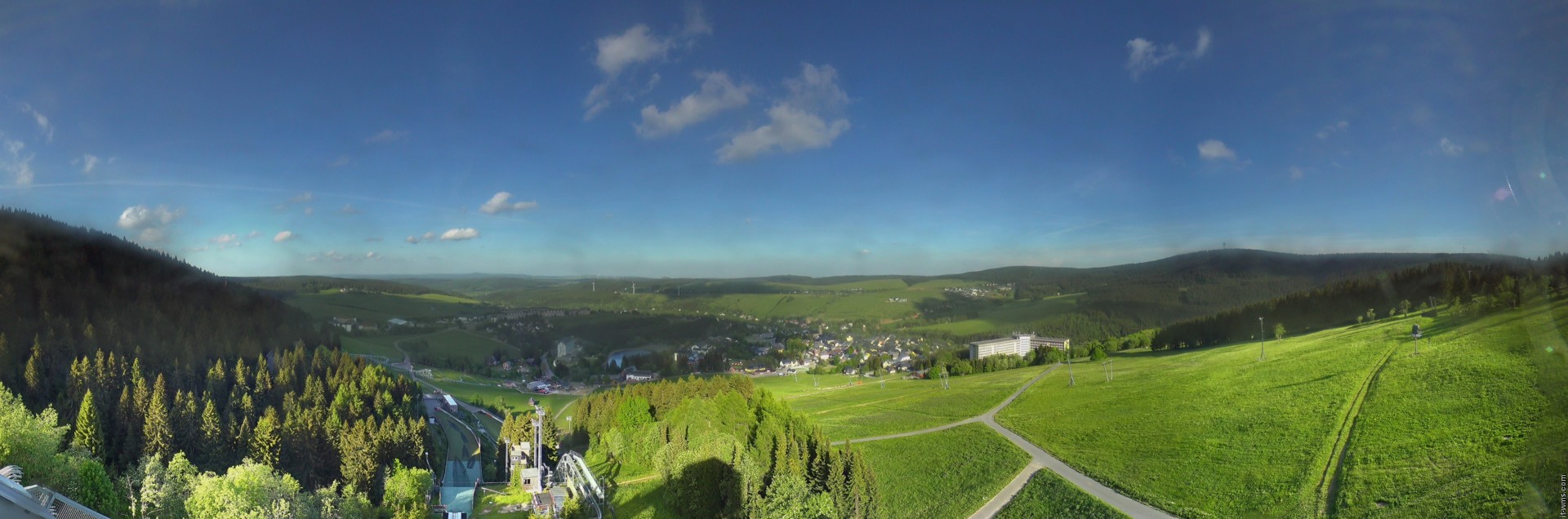 Archived image Webcam Fichtelberg mountain