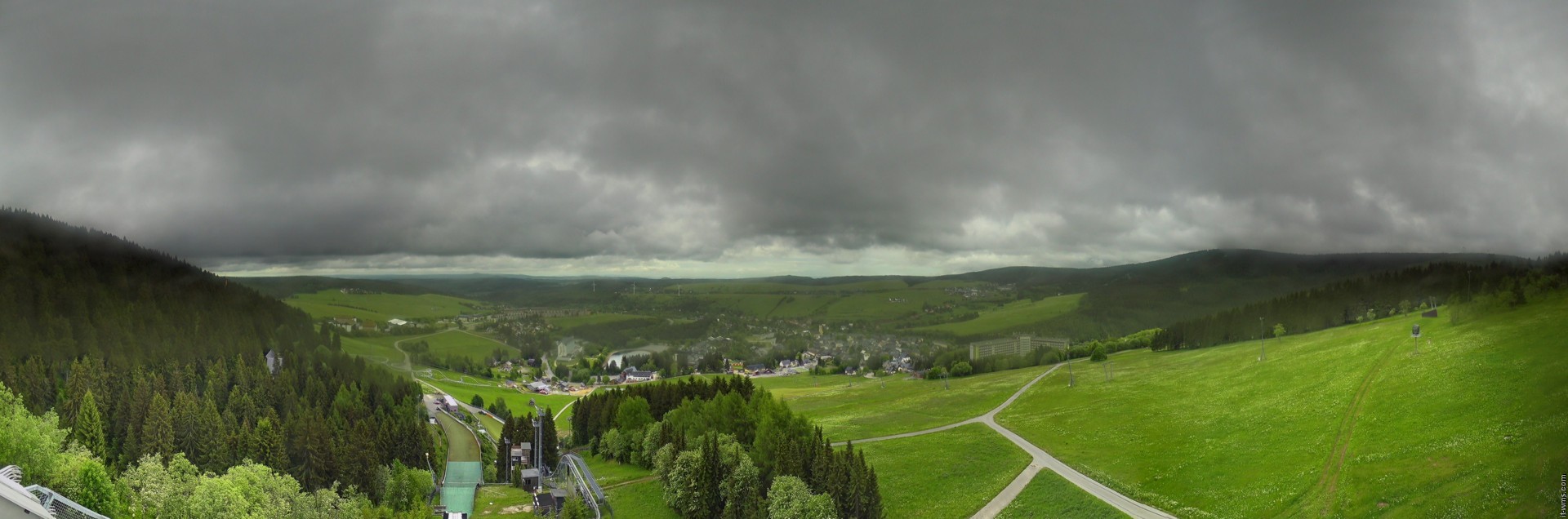 Archived image Webcam Fichtelberg mountain
