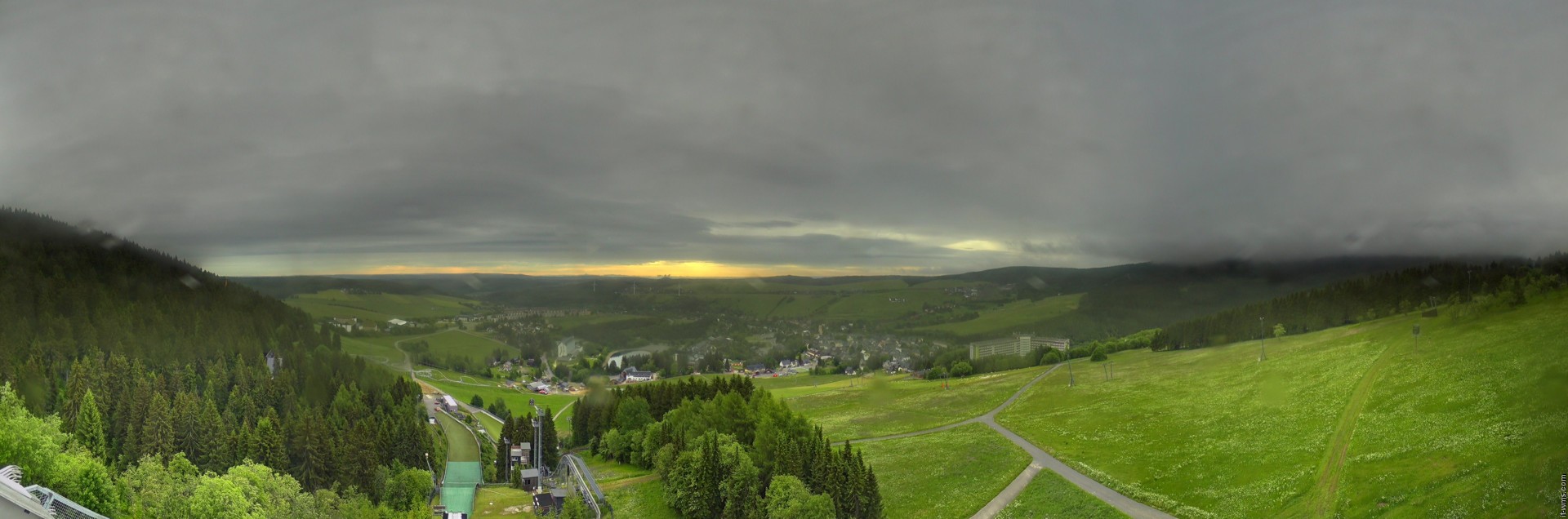 Archived image Webcam Fichtelberg mountain