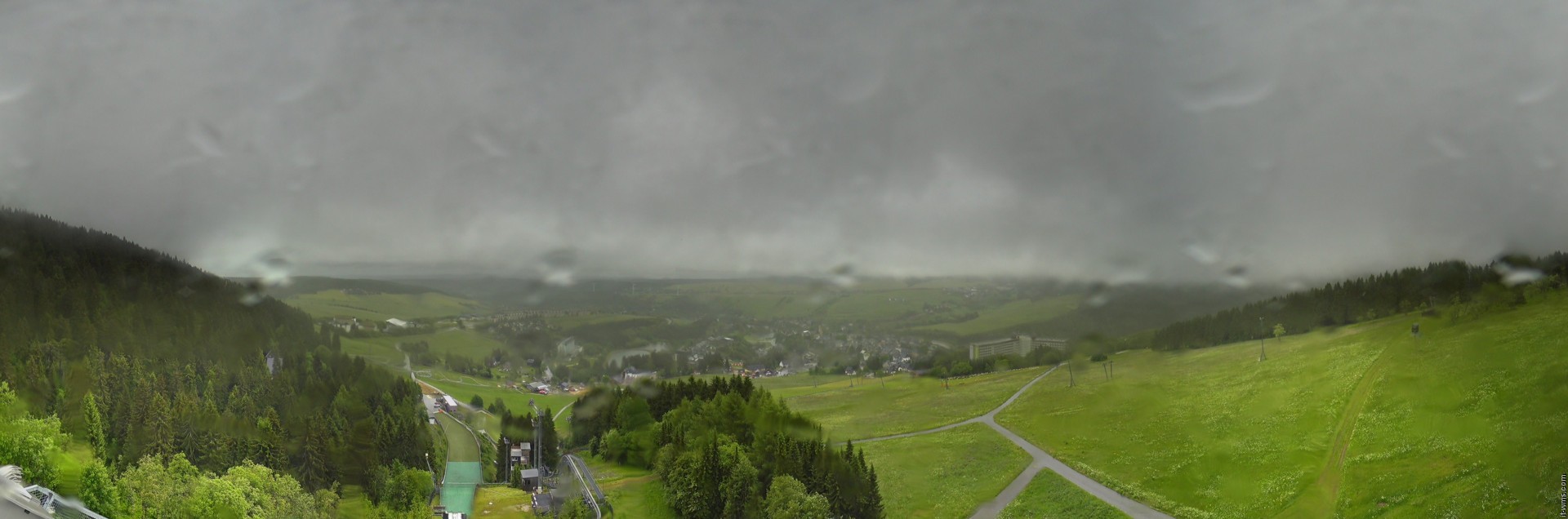 Archived image Webcam Fichtelberg mountain