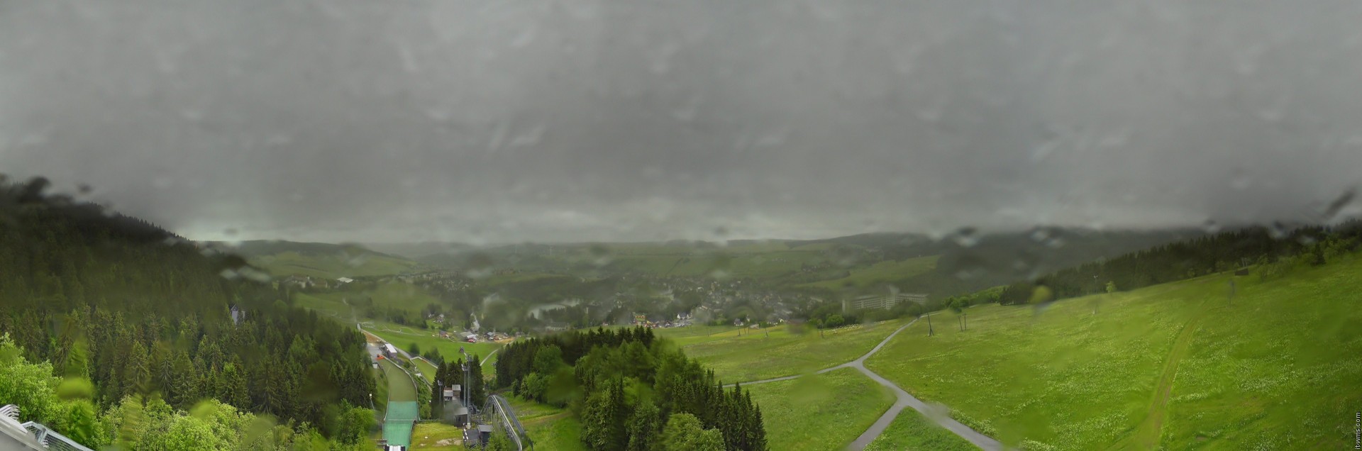 Archived image Webcam Fichtelberg mountain