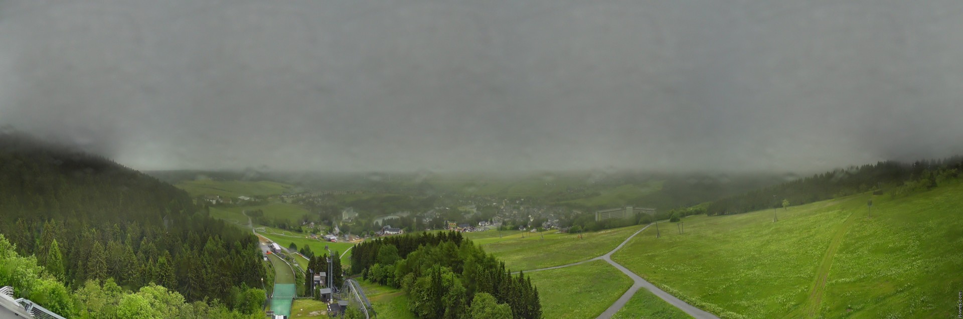 Archived image Webcam Fichtelberg mountain