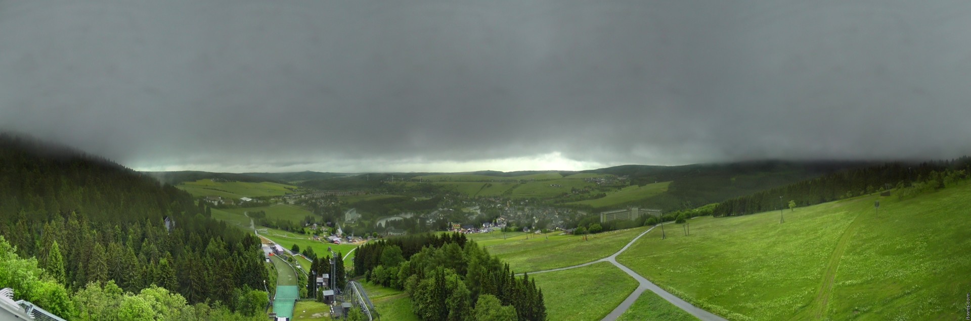 Archived image Webcam Fichtelberg mountain