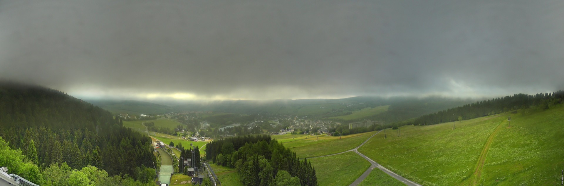 Archived image Webcam Fichtelberg mountain