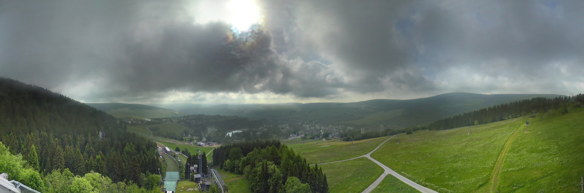 Archived image Webcam Fichtelberg mountain