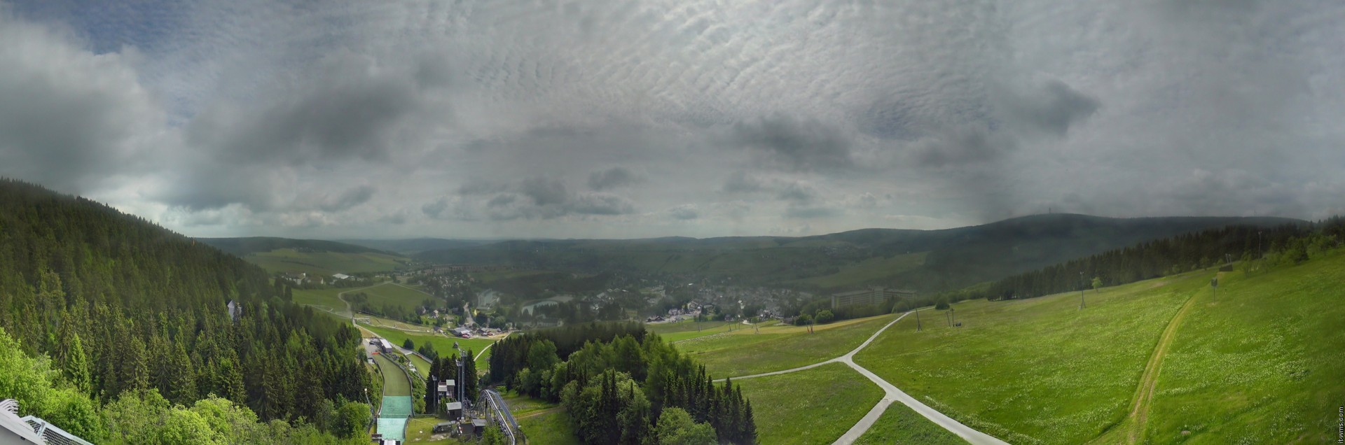 Archived image Webcam Fichtelberg mountain