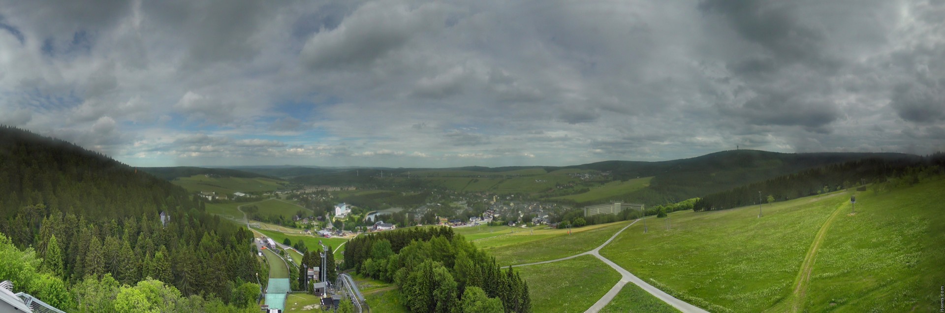 Archived image Webcam Fichtelberg mountain