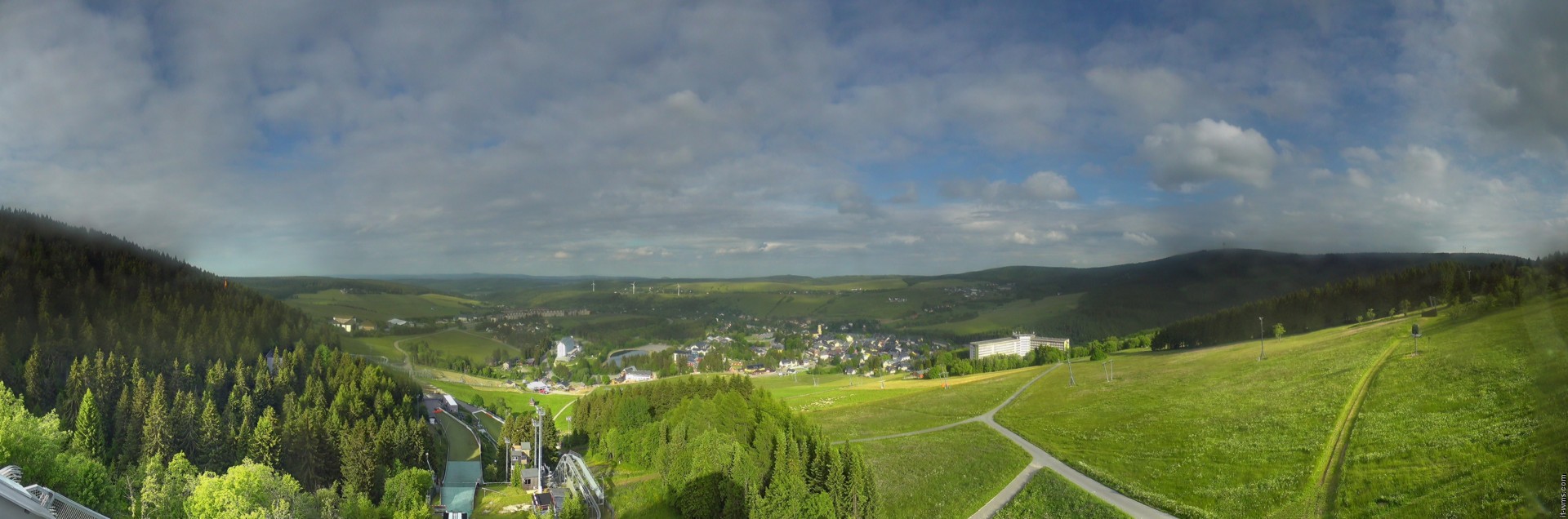 Archived image Webcam Fichtelberg mountain