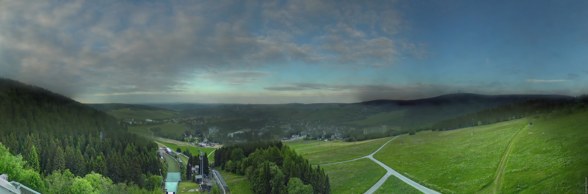 Archived image Webcam Fichtelberg mountain