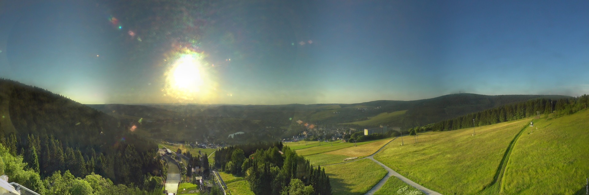 Archived image Webcam Fichtelberg mountain