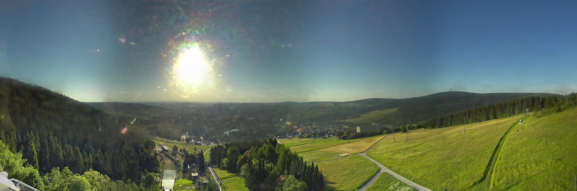 Archived image Webcam Fichtelberg mountain